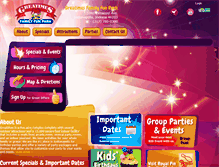 Tablet Screenshot of greatimesfunpark.com